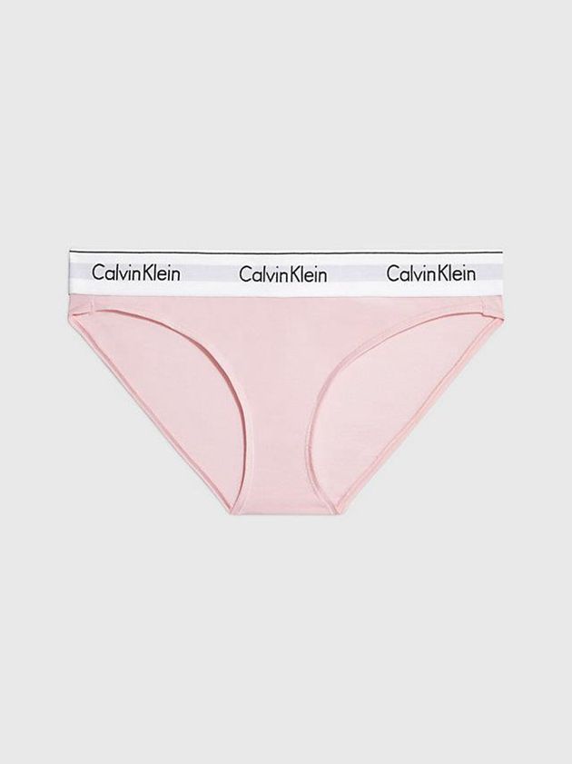 Calvin Klein USA Bikini - Modern Cotton Womens Briefs Pink 7491285-ZP